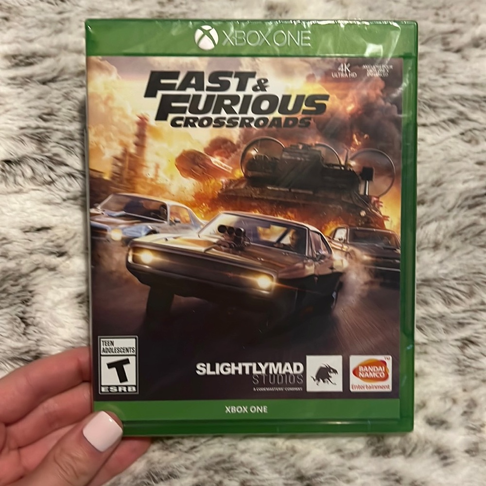 Brand new!!never opened!! x box one fast&furious crossroads